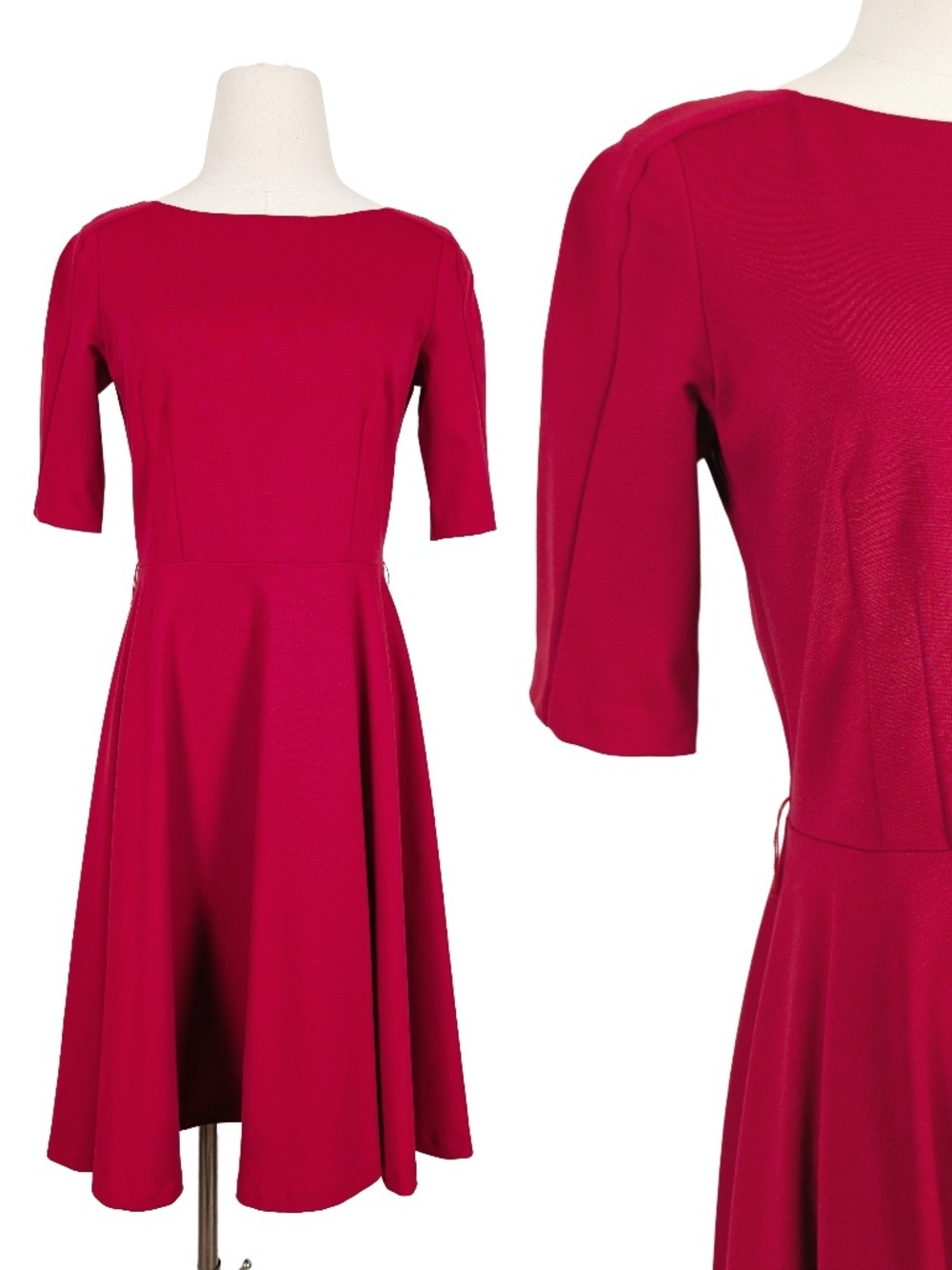 Tristan Red A-Line Dress Fit & Flare Size 4 Small Semi-Formal New With Tags